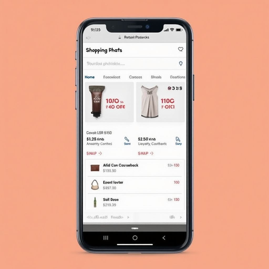 Shopping cashback and loyalty programs interface in Australia